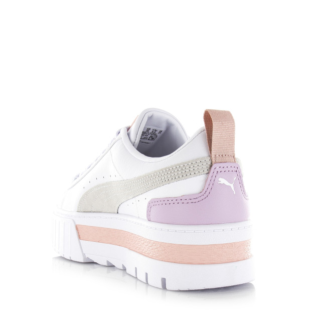 Puma Mayze lth wns | white rose quartz lage sneakers dames 381983 0043 large