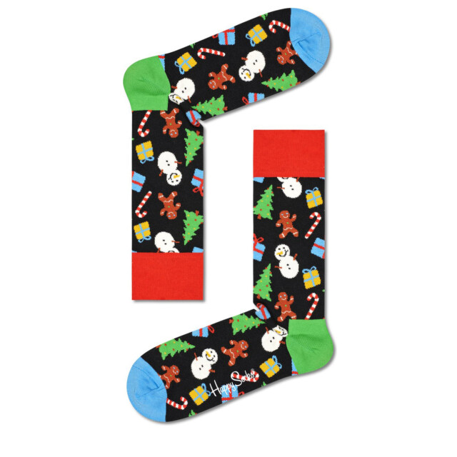 Happy Socks Candy cane & cocoa gift set XBDS02-6500 2-Pack B large