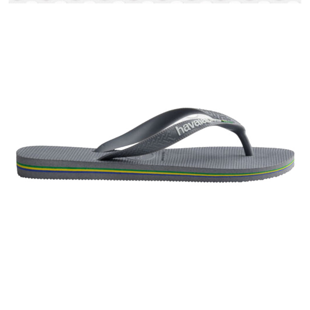 Havaianas Brasil logo 4110850 5002 steel g large