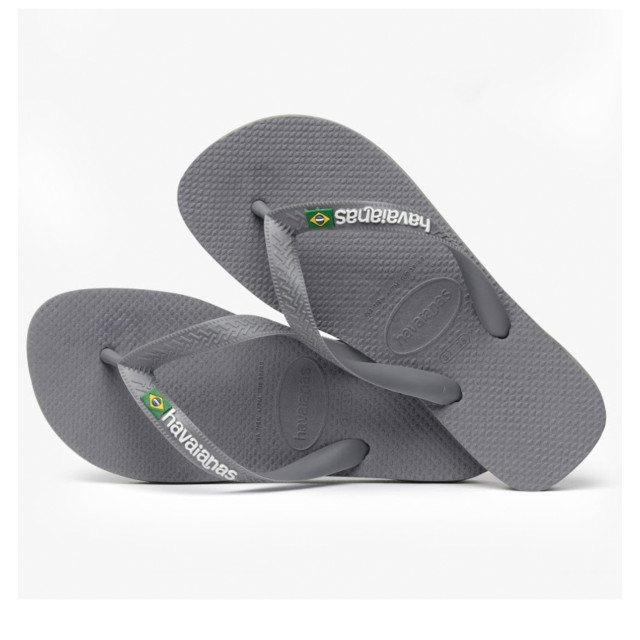 Havaianas Brasil logo 4110850 5002 steel g large