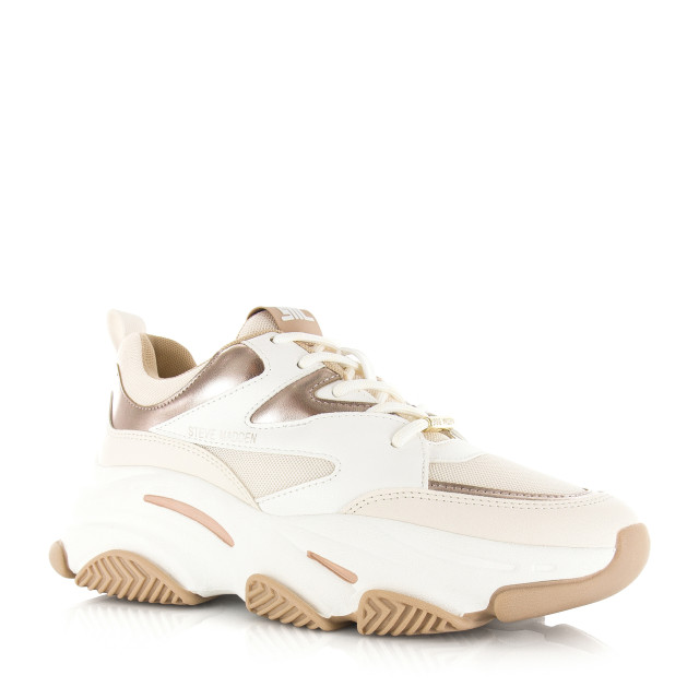 Steve Madden progressive | cream rose lage sneakers dames SM19000096 04005 10M large