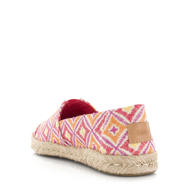 Toms Alpargata rope 2.0 | geo pink espadrilles dames 10020707 large