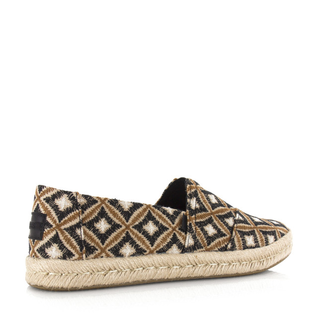 Toms alpargata rope 2.0 | geo black espadrilles dames 10020700 large