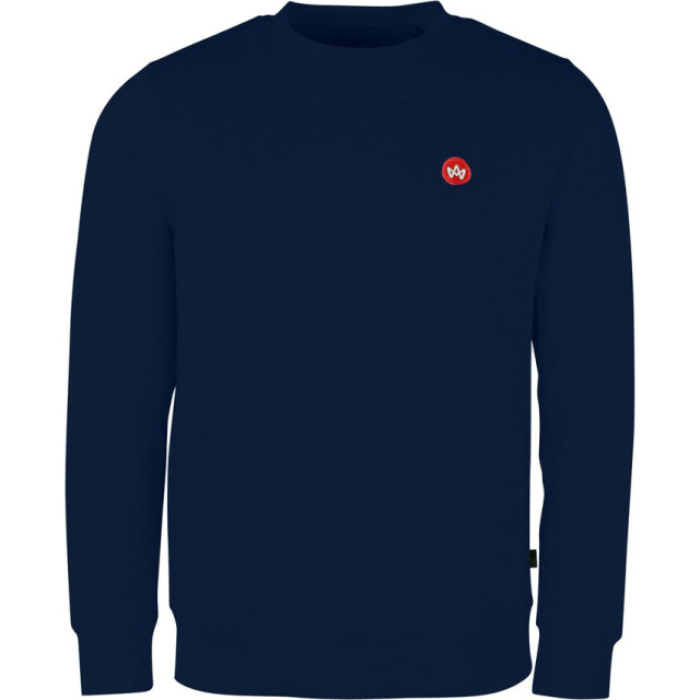 Kronstadt Lars ks3527 469 sky captain heren crew neck sweater 469 Sky Captain/LARS KS3527 large