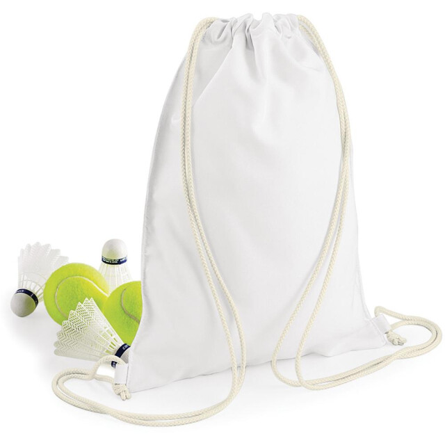 Bagbase Sublimatie gymsac / trekkoordzak (5 liter) UTFK229_white large