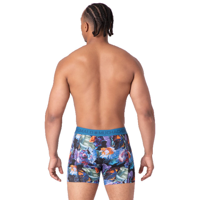 Muchachomalo Heren 5-pack boxershorts print/effen U-OUTLT1010-203 large