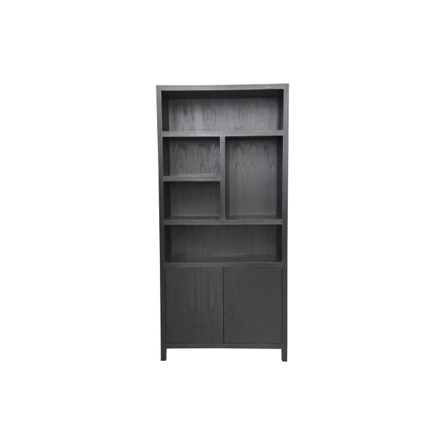 HSM Collection -wandkast met 5 vakken r-100x42x215--teak fineer 2922616 large