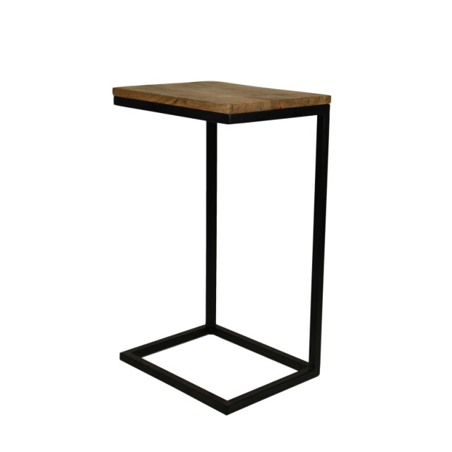 HSM Collection -bijzettafel read-38x30x65--mango/metaal 2923145 large