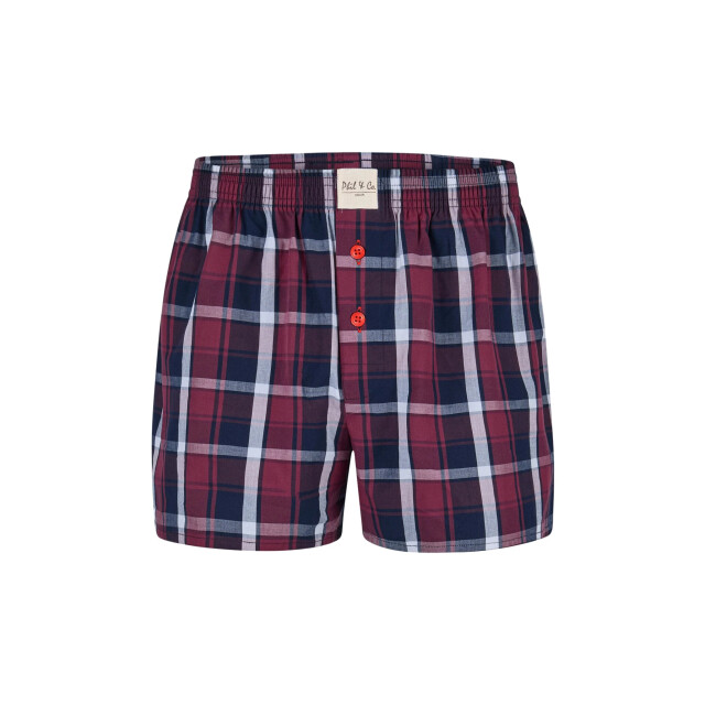 Phil & Co Wijde boxershorts heren geweven katoen pack 6-pack d410 PH-410 large