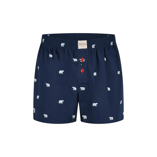 Phil & Co Wijde boxershorts heren geweven katoen pack 6-pack d410 PH-410 large