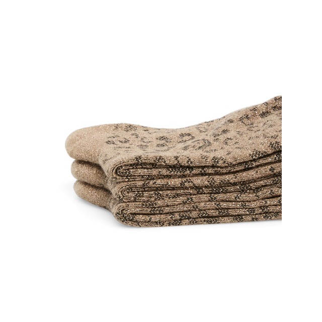 Pieces Dames sokken pcsebby glitter 3-pack beige 17155178 large