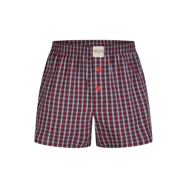 Phil & Co Wijde boxershorts heren geweven katoen pack 6-pack d415 PH-415 large