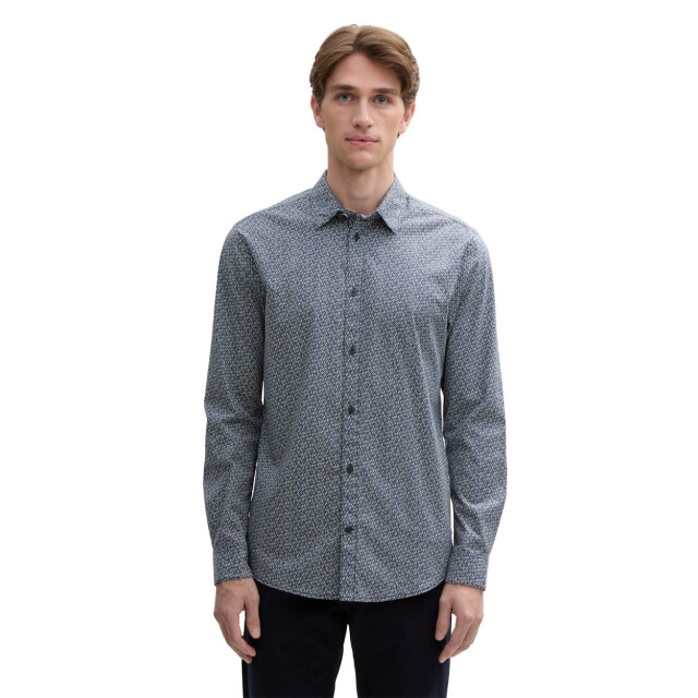 Tom Tailor Printed stretch shirt dessin 5309.39.0237 large