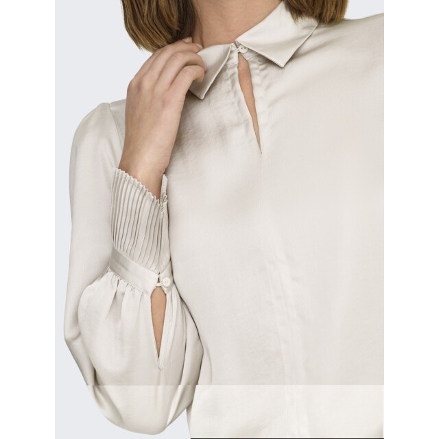 Only Onlsister ls pleat detail shirt wvn zand 4389.04.0005 large