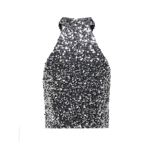 Only Jdydiana sl sequins halter top jrs zilverkleurig 4381.97.0001 large