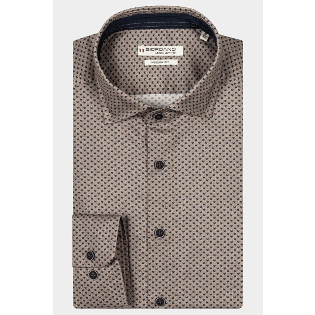 Giordano Casual hemd lange mouw row, ls cutaway arrow print / 427824/80 186269 large