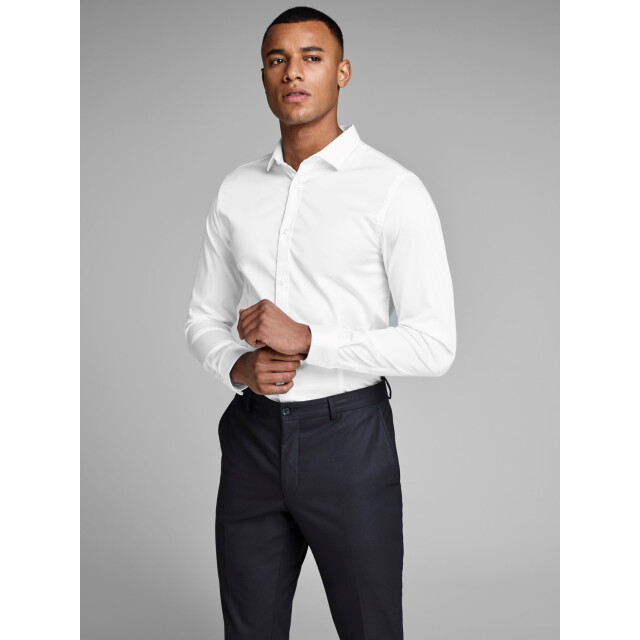 Jack & Jones Jack jones jjprparma shirt l/s noos 12097662 white 05631.100.0194 large