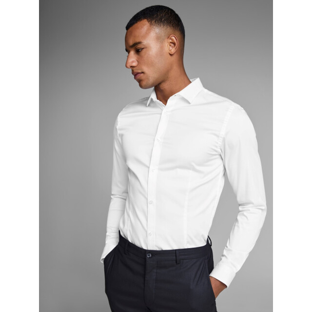 Jack & Jones Jack jones jjprparma shirt l/s noos 12097662 white 05631.100.0194 large