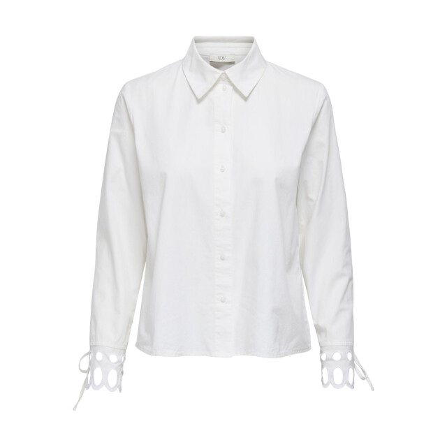 Only jdymimi l/s cutout shirt wvn 15345329 white 06615.100.0076 large