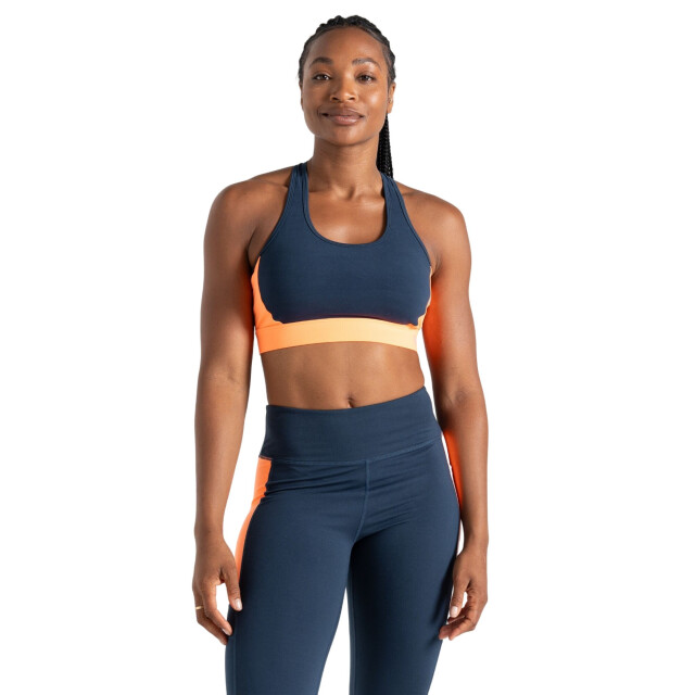 Dare2b Dames swift ii sportbeha UTRG10836_moonlightdenimorange large