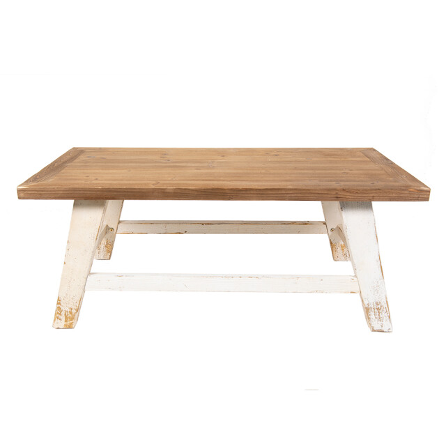 Clayre & Eef Salontafel 120x60x48 cm bruin hout bijzettafel 2200072 large