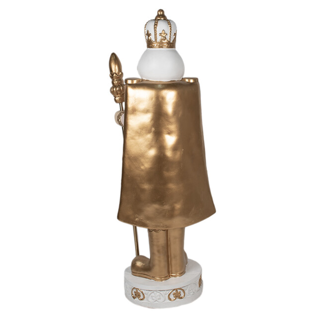 Clayre & Eef Beeld notenkraker 178 cm polyresin kerstdecoratie 2615682 large