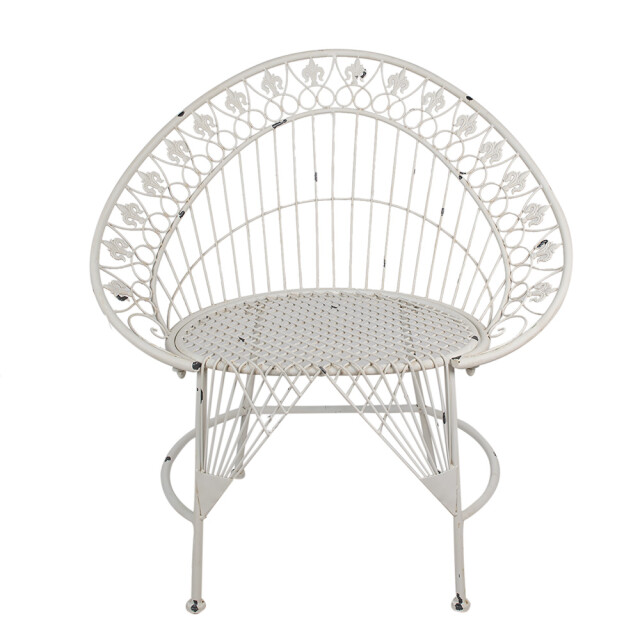Clayre & Eef Tuinstoel 82x50x90 cm ijzer 2875086 large