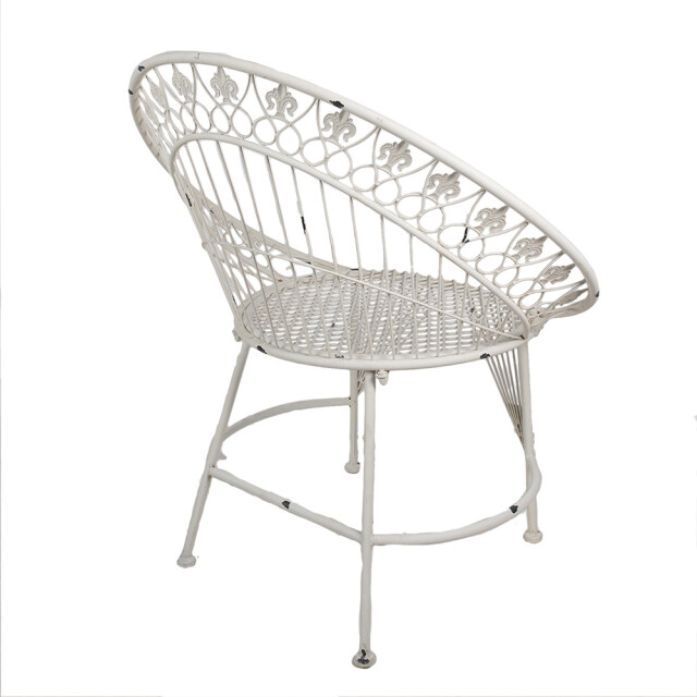 Clayre & Eef Tuinstoel 82x50x90 cm ijzer 2875086 large