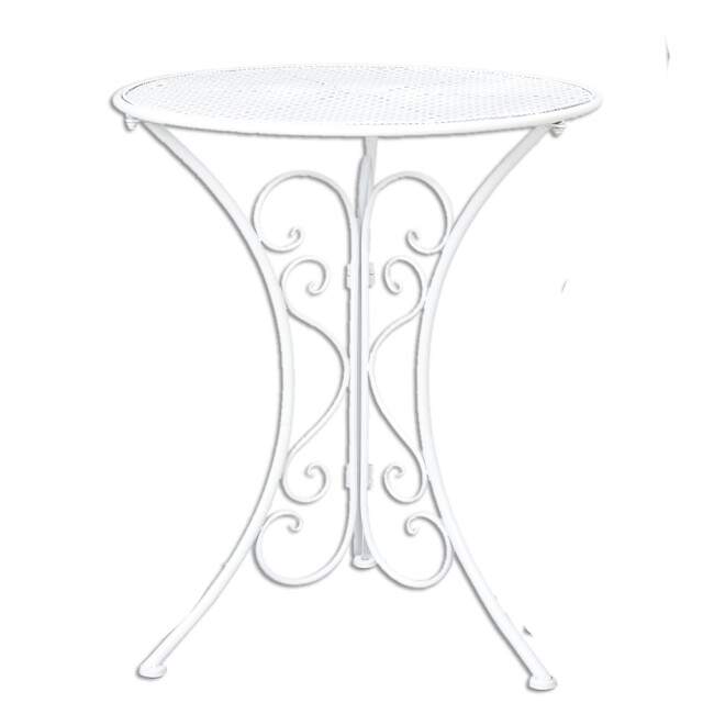 Clayre & Eef Bistroset bistrotafel bistrostoel 3-delig Ø 60x70 ijzer 1130697 large