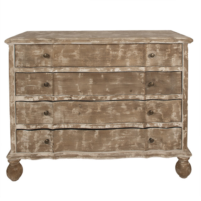 Clayre & Eef Dressoir 100x45x85 cm hout ladekast 2652435 large