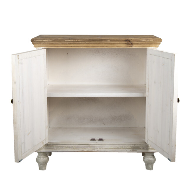 Clayre & Eef Dressoir 91x38x100 cm bruin hout wandkast 1449900 large