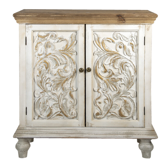 Clayre & Eef Dressoir 91x38x100 cm bruin hout wandkast 1449900 large