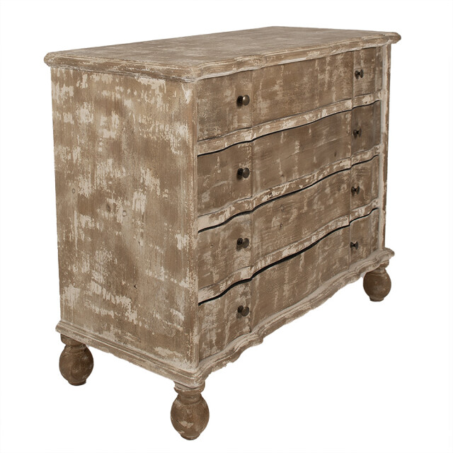 Clayre & Eef Dressoir 100x45x85 cm hout ladekast 2652435 large