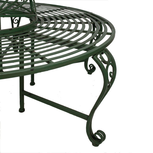 Clayre & Eef Tuinbank Ø 152x89 cm ijzer rechthoek bank buiten 2875084 large