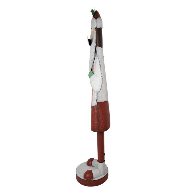Clayre & Eef Beeld kerstman 206 cm ijzer kerstdecoratie 2709843 large