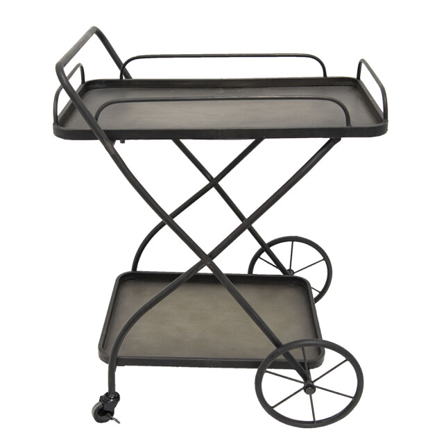 Clayre & Eef Keukentrolley op wieltjes 65x53x80 cm ijzer rechthoek 1088925 large