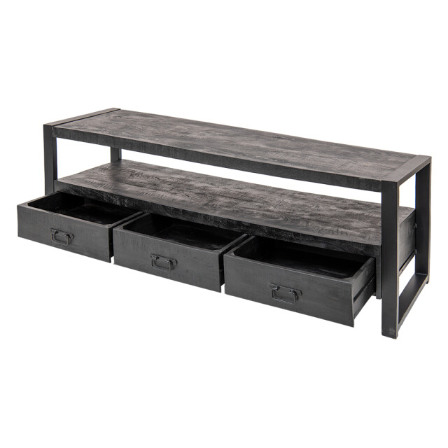 Clayre & Eef Tv kast 150x45x60 cm hout tv meubel 2024112 large