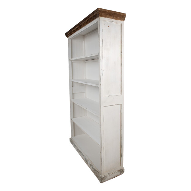 Clayre & Eef Boekenkast 120x36x195 cm hout kast 3040122 large