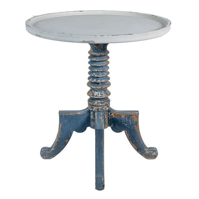 Clayre & Eef Bijzettafel Ø 70x77 cm hout sidetable 1851671 large