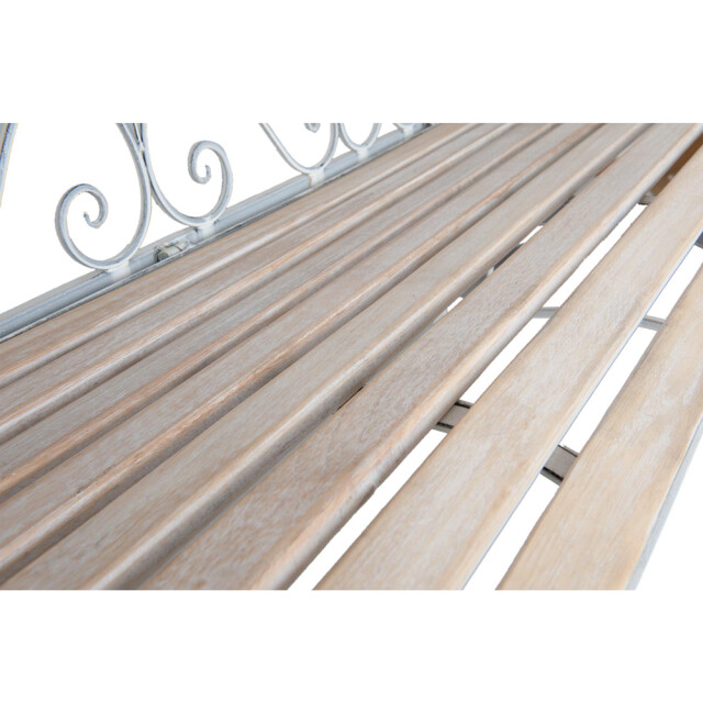 Clayre & Eef Tuinbank 110x50x90 cm ijzer rechthoek bloemen bank buiten 1228146 large