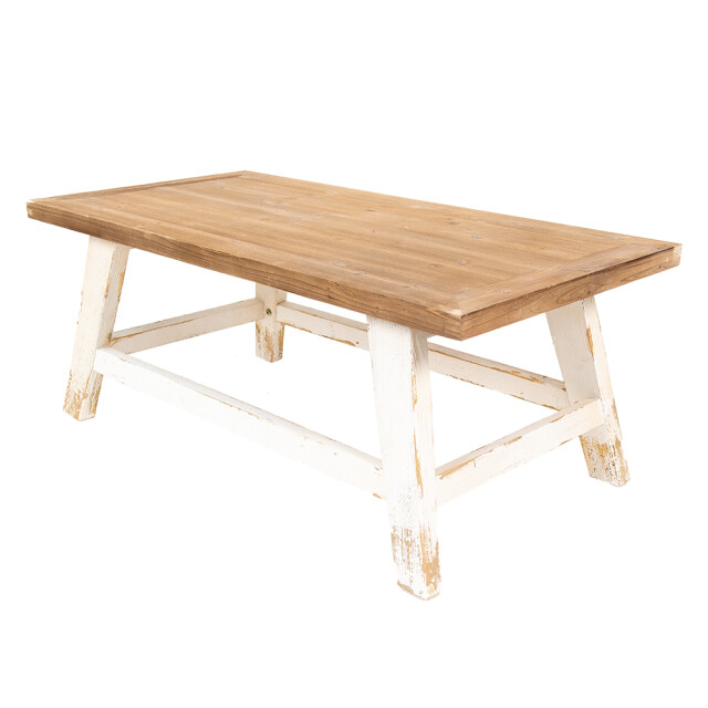 Clayre & Eef Salontafel 120x60x48 cm bruin hout bijzettafel 2200072 large