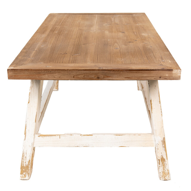 Clayre & Eef Salontafel 120x60x48 cm bruin hout bijzettafel 2200072 large