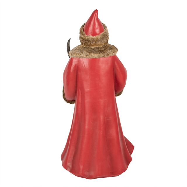 Clayre & Eef Kerstdecoratie met led-verlichting kerstman 65x49x122 cm 3040125 large