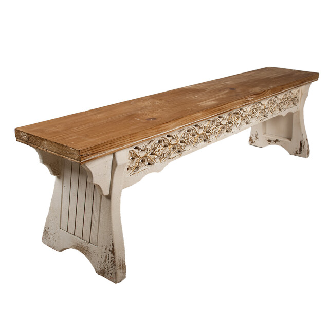 Clayre & Eef Bankje 169x36x46 cm hout 3040127 large