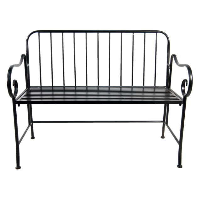 Clayre & Eef Tuinbank 104x57x83 cm ijzer bank buiten 1752776 large