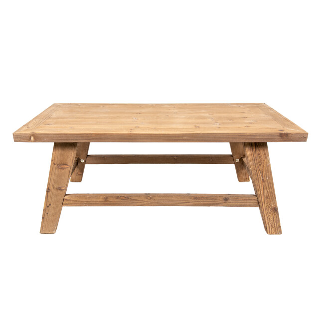 Clayre & Eef Salontafel 120x60x48 cm hout bijzettafel 1999963 large