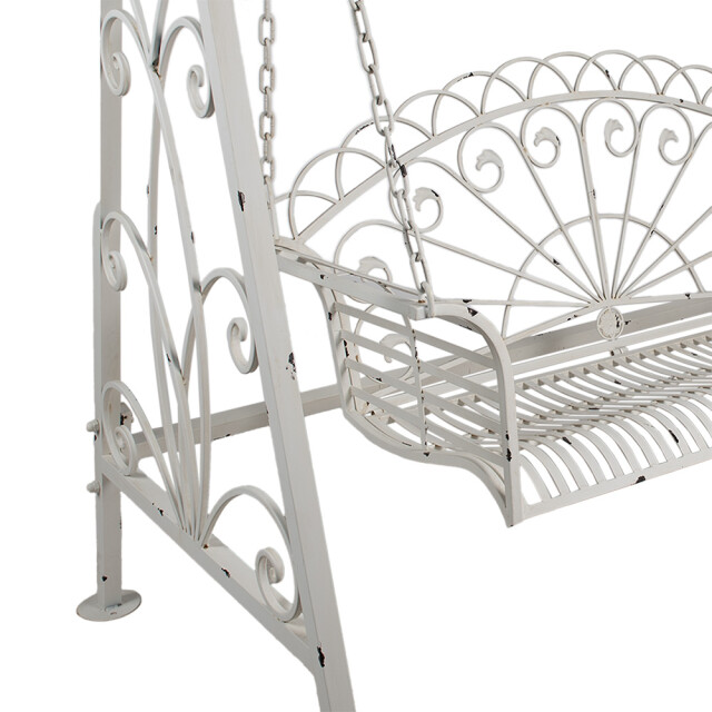 Clayre & Eef Schommelbank 173x96x213 cm ijzer 2884441 large