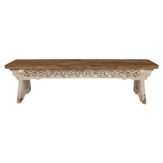 Clayre & Eef Bankje 169x36x46 cm hout 3040127 large