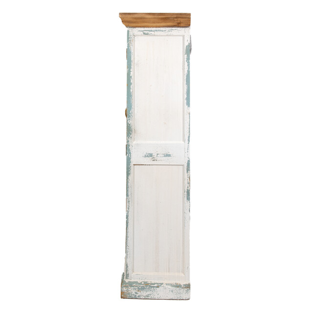Clayre & Eef Wandkast 76x38x151 cm bruin hout opbergkast 2200121 large