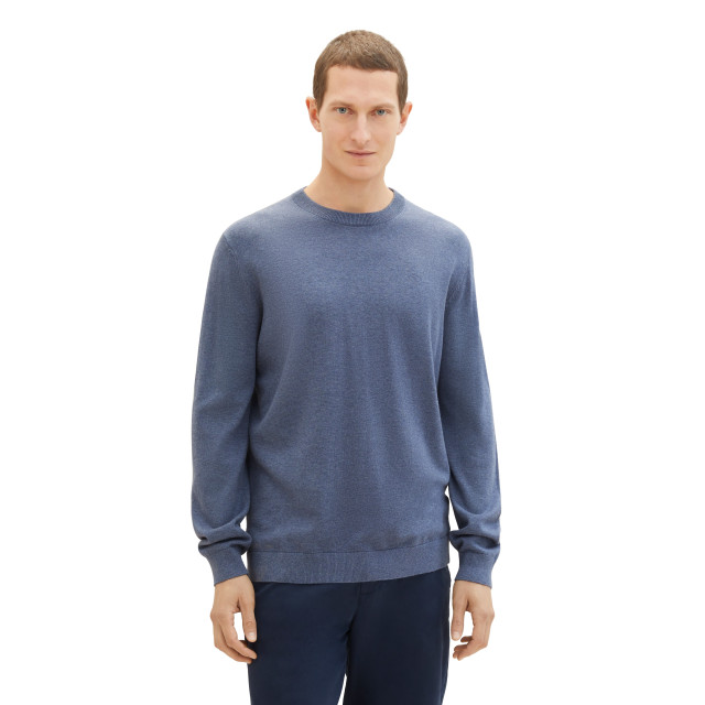 Tom Tailor Basic crewneck knit 1038426 large